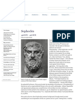 Sophocles - Brief Bio - The Core Curriculum