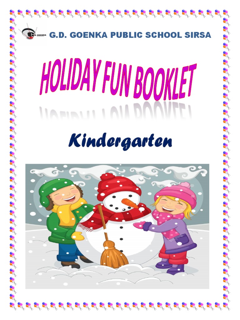 holiday assignment pdf