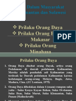 Prilaku Dalam Masyarakat Di Kalimantan Dan Sulawesi