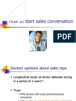 How To Start A Sales Conversation