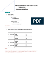 Checklist Perancangan Ke Terengganu