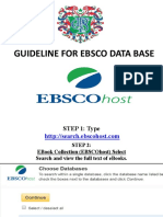 EBSCO Guideline