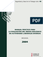 Guía práctica para evaluar riesgos biológicos laborales