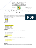 Tribologie Et Lubrification Des Systèmes Mécaniques - TD1