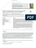 Buwono, 2021 Distribution of Microplastics in Relation To Water Quality Parameters - En.id