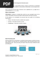 Data Vs Information Vs Knowledge