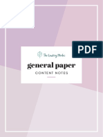 H1 General Paper Content Notes Media