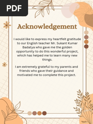 Brown Beige Aesthetic Journal Cover A4 Document