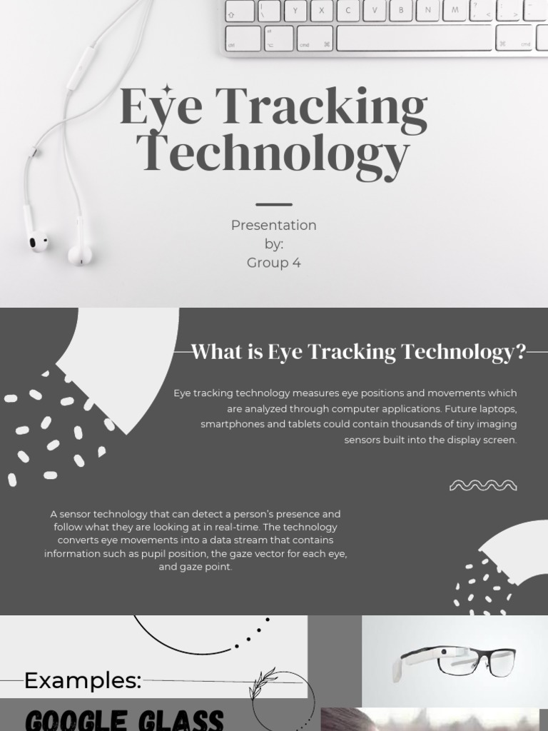 Eye Tracking Tech Overview | PDF