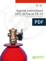 Agents Extincteurs HFC-227ea Et FE-13