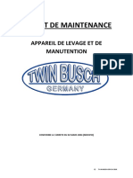 Carnet-De-Maintenance - Twin Buch Pont