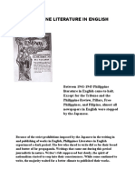 The Philippine Literature in English