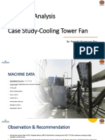 Case Study of Cooling Tower Fan
