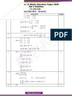 CBSE Class 12 Maths Question Paper Set 2 Solution 2020 1594823965822