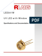 340 nm UV led