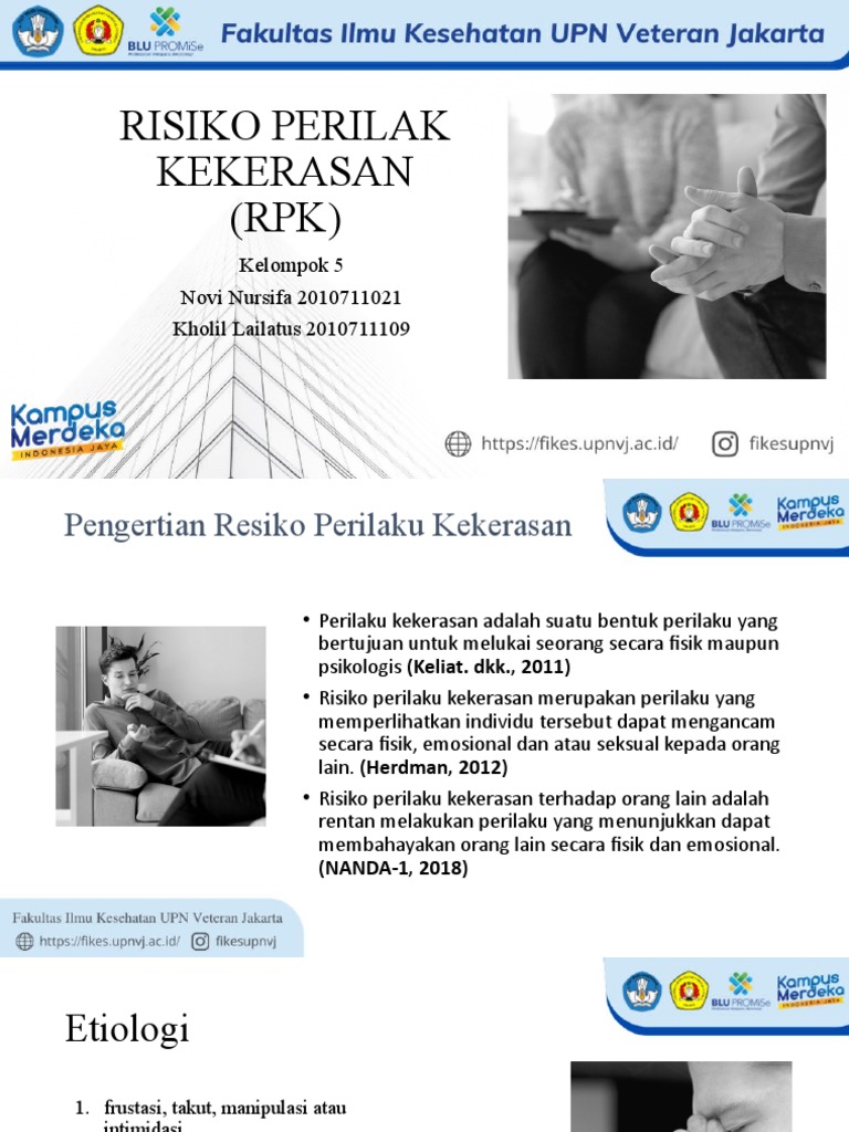 Kel 5 Resiko Perilaku Kekerasan Fix Pdf