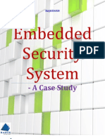 Embedded Security System - Case Study