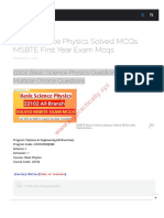 WWW Mypractically Xyz 2021 12 Basic Science Physics Solved Mcqs Msbte HTML