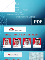 Presentation On Bank Alfalah