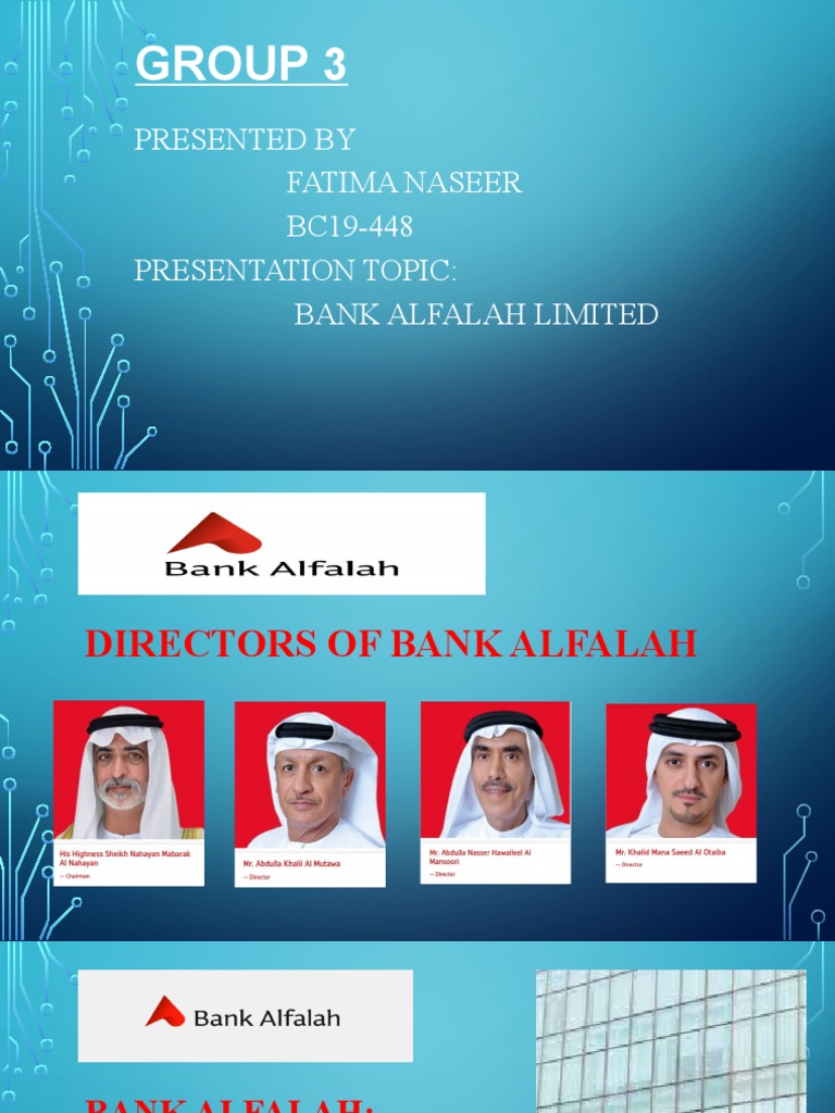 Presentation On Bank Alfalah PDF Banks Credit Card