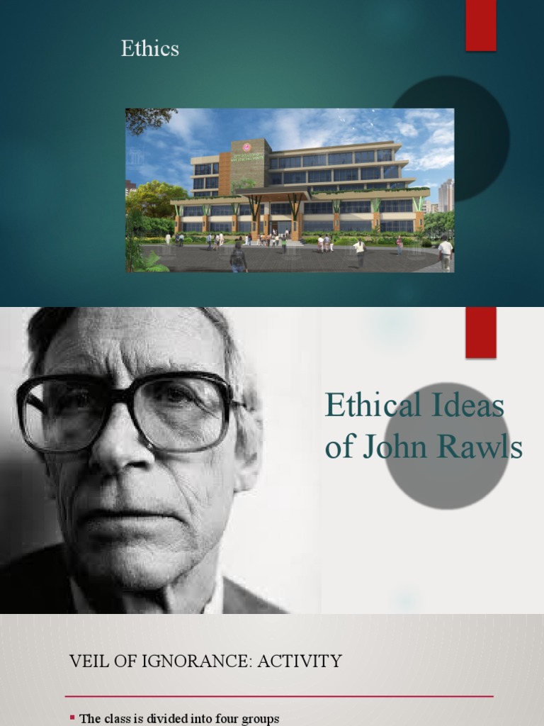 Applying Rawlsian Principles A Class Activity On Distributive Justice ...