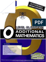 O-Level Classified Additional Mathematics With Model Answers