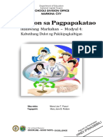 Revalidated - EsP8 Q2 MOD4 - Kabutihang Dulot NG Pakikipagkaibigan - Final 1 1