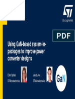 Using Gan-Based System-In-Packages To Improve Power Converter Designs