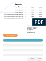 Total Adeudado:: Descripción Del Ítem Cant. Precio Unitario Total