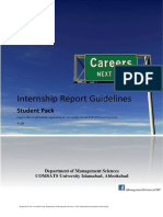 Internship Report - Student's Pack V2.9