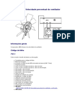 Sensor ventilador falha