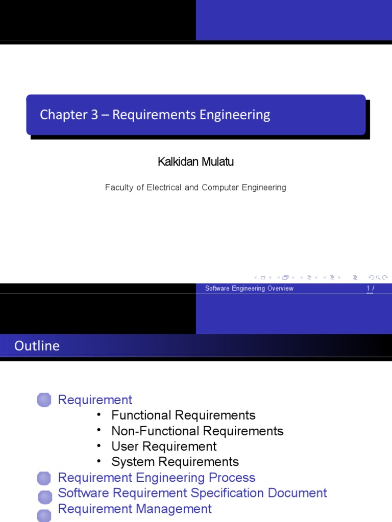 Software Engineering Chapter3 | PDF | Use Case | Feasibility Study