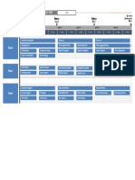 Agile Roadmap Excel Template