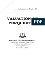 Tax Payers Guide to Valuing Perquisites