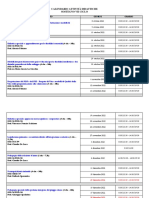 Calendario Sosteg