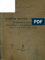 Kubicni Sadrzaj Trupaca Rudnog Drva-Stjepan Martinovsky