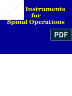 Basic Spinal Instrument