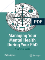 Zoë J. Ayres - Managing Your Mental Health During Your PHD - A Survival Guide (2022)