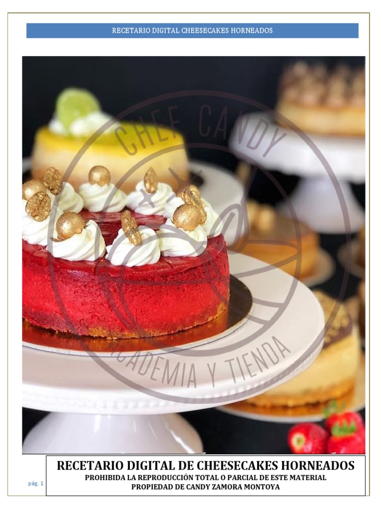 Chesecake 22 | PDF | Crema | Tarta de queso