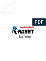 K-ROSET Advanced Training Material - Basic Functions