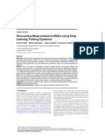 Discovering Misannotated lncRNAs Using Deep Learni