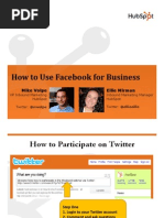 Facebook for Business HubSpot Nov2008