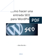 Manual de Una Entrada SEO en WordPress