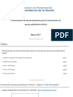 TAD SUBIR FC Documentacion - Facturacion - Pauta - Publicitaria
