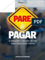 Pare de pagar dívidas com planejamento e determinação