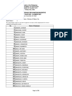 SRI 2022 Elem