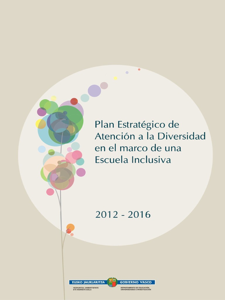 Escuela Inclusiva Bases | PDF | Inclusión (Educación) | Plan de estudios