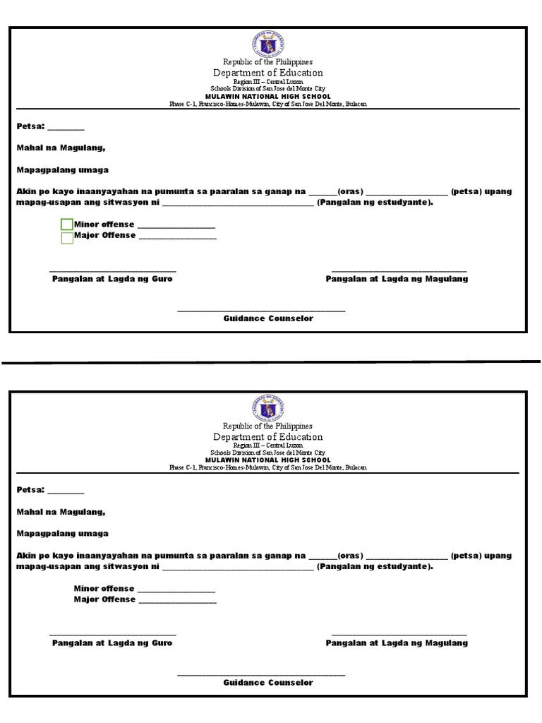 Call Parent | PDF