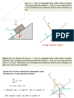 6 - Ejercicios Plano Inclinado