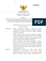 11 PERWAL Perubahan Kedua Atas PERWAL Nomor 84 Tahun 2021 TTG Pemberian TPP Bagi Pegawai ASN Pemkot Kediri